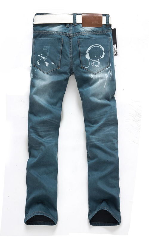 布嘉迪龙时尚新款牛仔裤8832