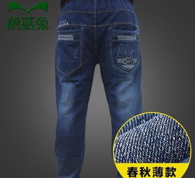 【胖童装男大童牛仔裤加绒加厚冬装裤子中大童儿童冬款长裤加肥加大】价格_厂家_图片 -